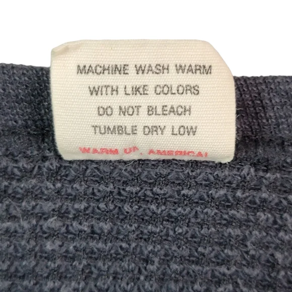 Harley-Davidson Vintage 80's American Eagle Graphic Long Johns Size M RARE - Picture 7 of 9